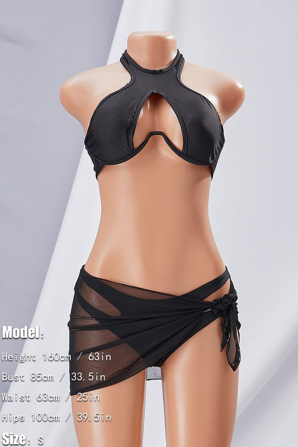 Naughty Noir - 3Pc. Set