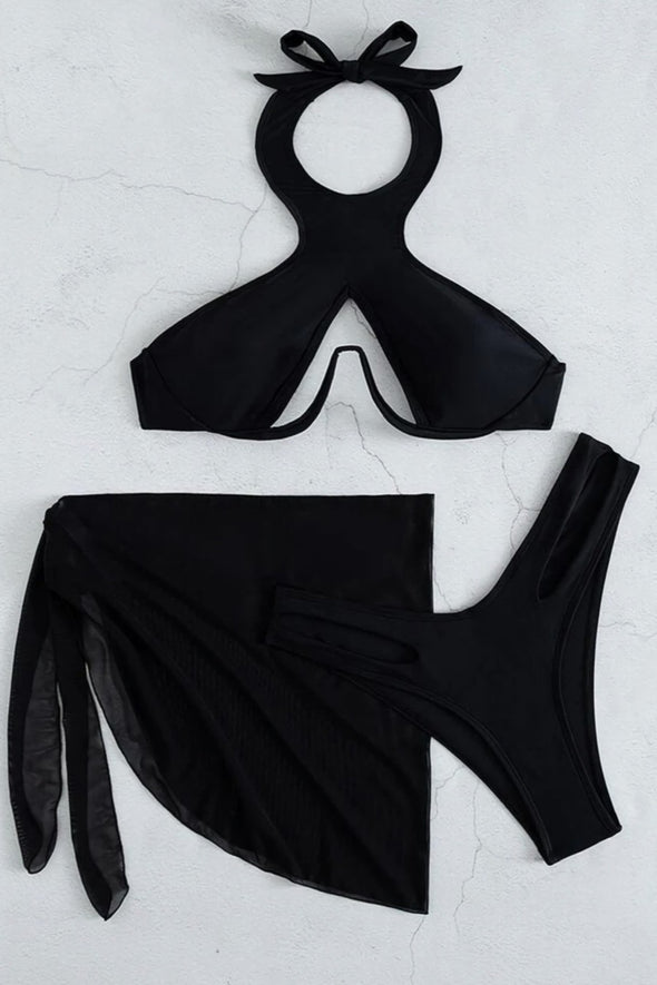 Naughty Noir - 3Pc. Set