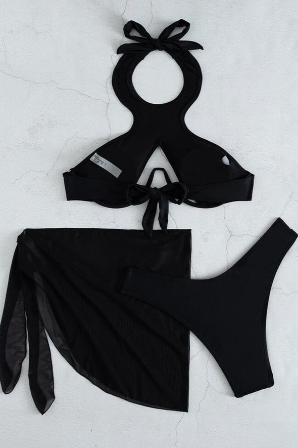 Naughty Noir - 3Pc. Set